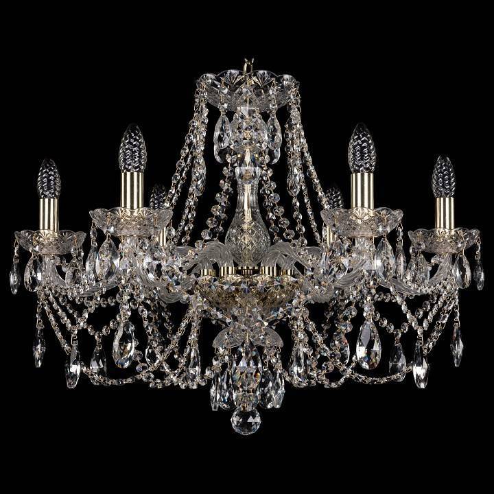 Подвесная люстра Bohemia Art Classic 11.21 6 ламп 11.21.6.220.Gd.Sp