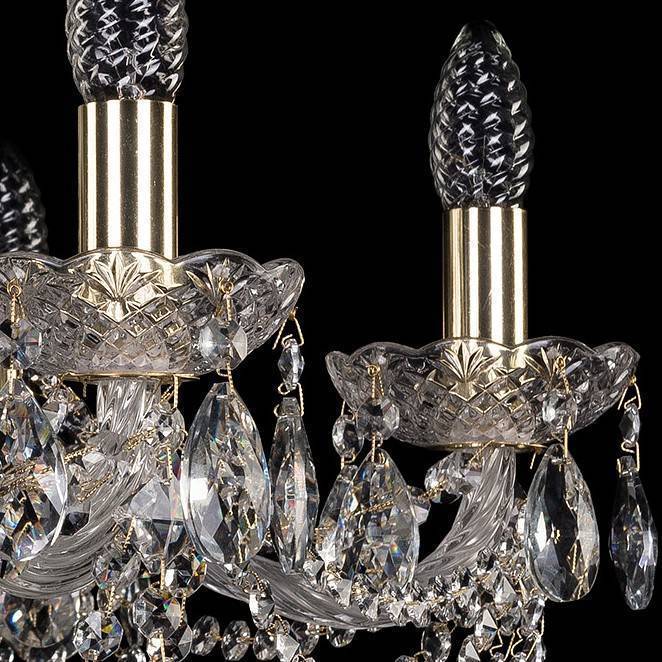 Подвесная люстра Bohemia Art Classic 11.21 6 ламп 11.21.6.220.Gd.Sp