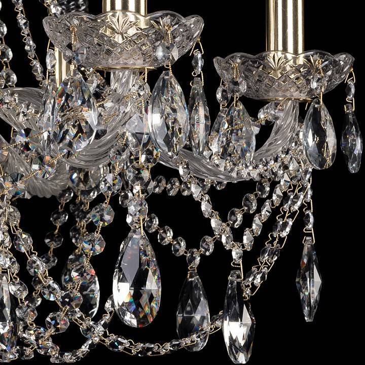 Подвесная люстра Bohemia Art Classic 11.21 6 ламп 11.21.6.220.Gd.Sp