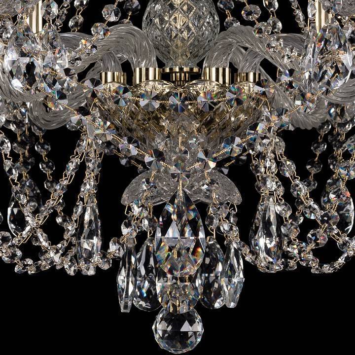 Подвесная люстра Bohemia Art Classic 11.21 6 ламп 11.21.6.220.Gd.Sp