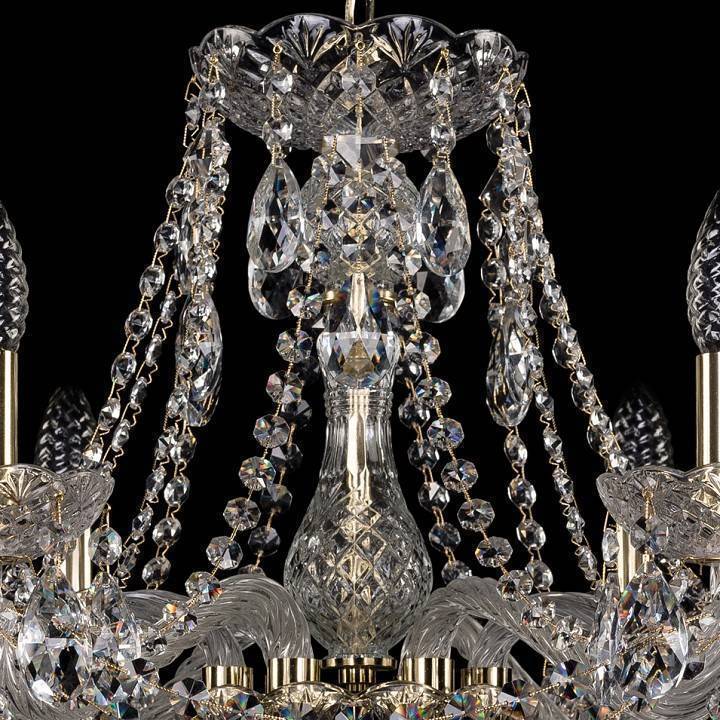 Подвесная люстра Bohemia Art Classic 11.21 6 ламп 11.21.6.220.Gd.Sp