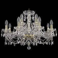 Подвесная люстра Bohemia Art Classic 11.21 12 ламп 11.21.8+4.220.Gd.Sp