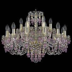 Подвесная люстра Bohemia Art Classic 11.24 18 ламп 220 мм 11.24.12+6.220.Gd.V7010