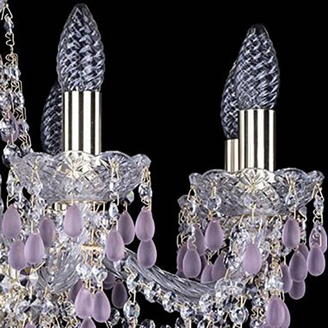 Торшер Bohemia Art Classic 11.24 высота 160 см 13.24.8.200.P.h-160.Gd.V7010