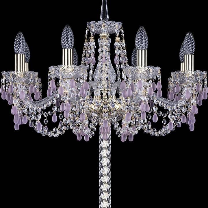 Торшер Bohemia Art Classic 11.24 высота 160 см 13.24.8.200.P.h-160.Gd.V7010