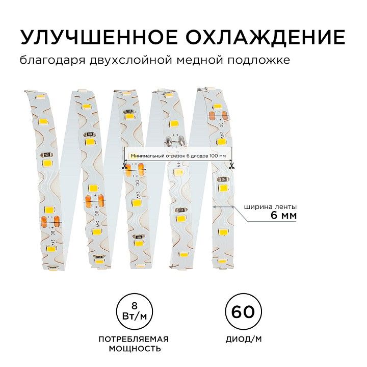 Лента светодиодная Apeyron Electrics  00-350