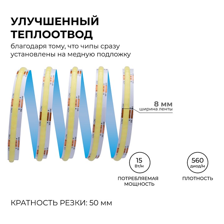 Лента светодиодная Apeyron Electrics  00-492