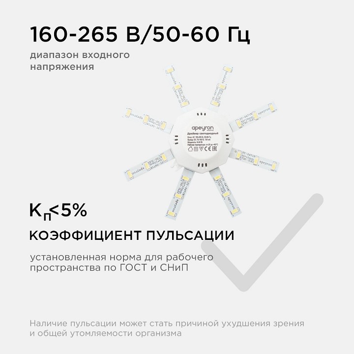 Модуль светодиодный Apeyron Electrics  02-42