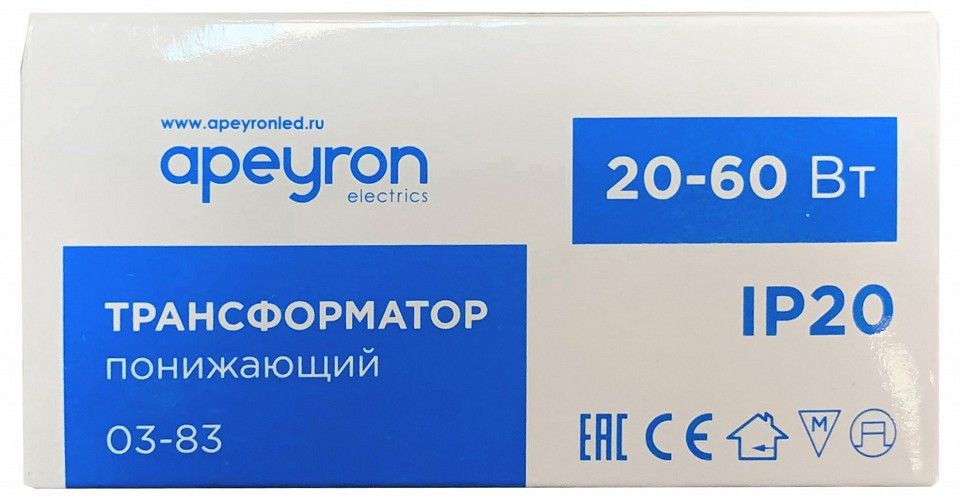 Трансформатор с проводом Apeyron Electrics  03-83