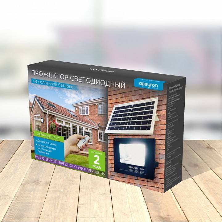 Прожектор настенно-потолочный Apeyron Electrics 05-34