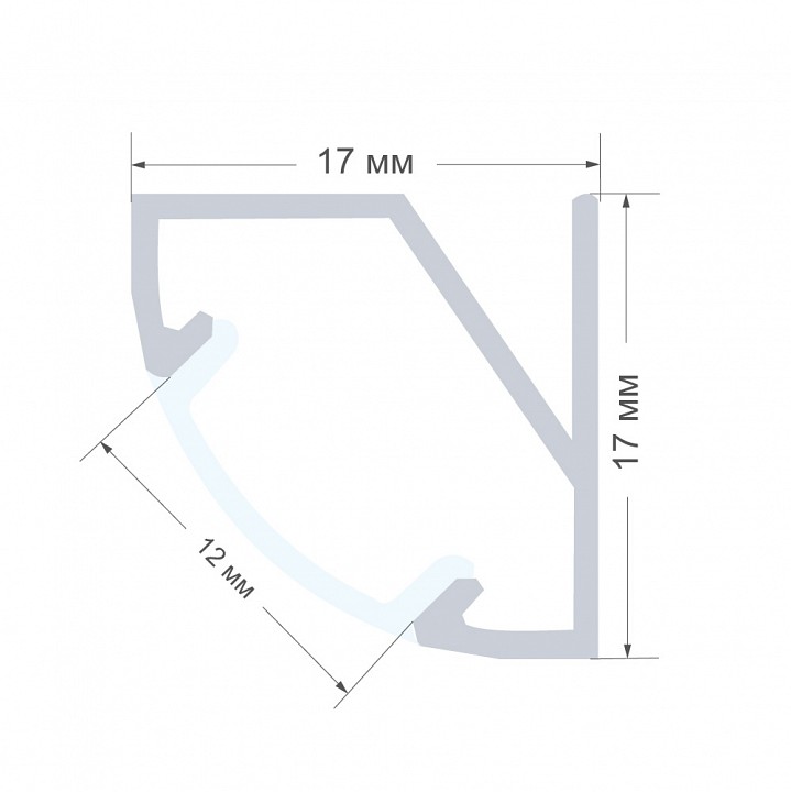 Короб накладной угловой внутренний Apeyron Electrics  08-21