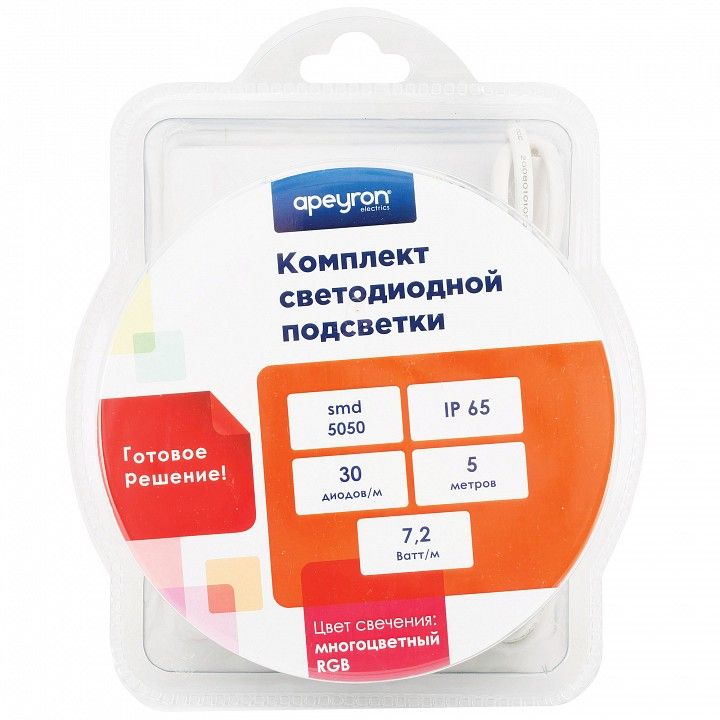 Комплект с лентой светодиодной Apeyron Electrics  10-03