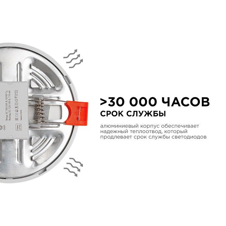 Встраиваемый светильник Apeyron Electrics  LP-02