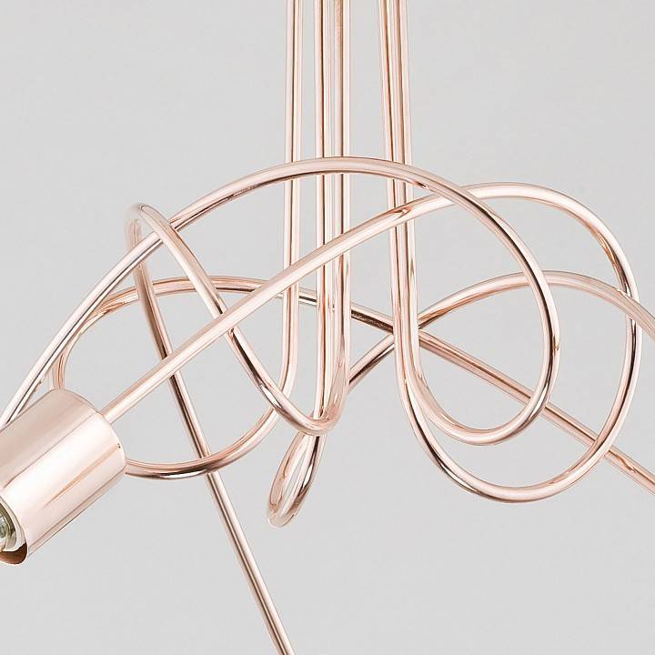 Люстра на штанге Alfa Tango Copper 5 ламп 24325