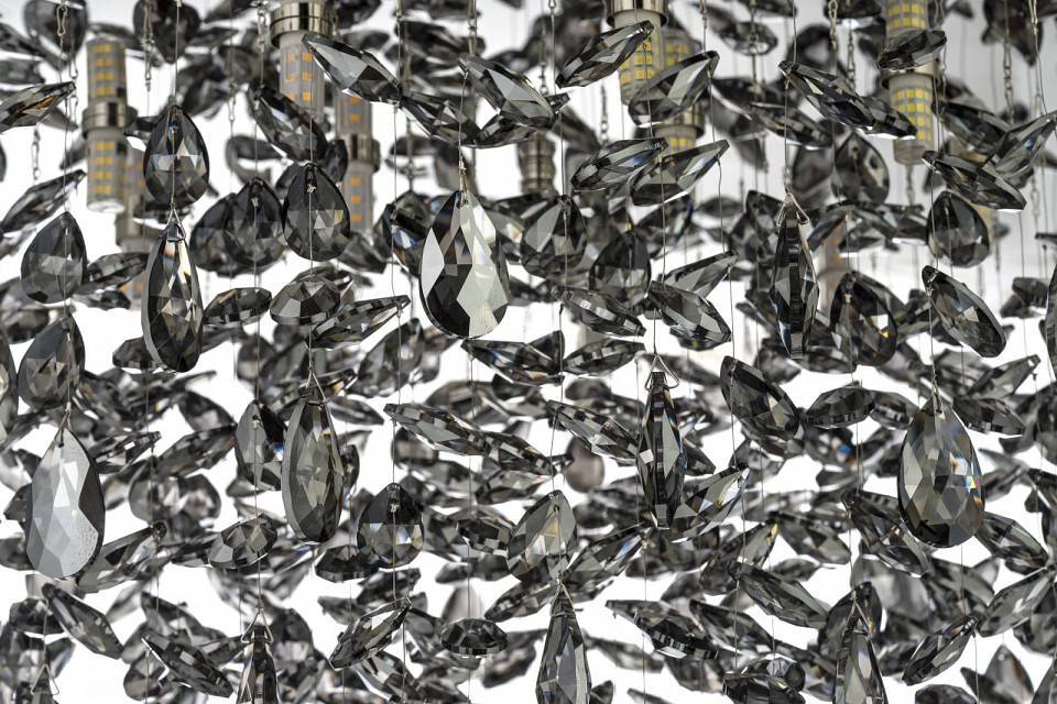 Люстра на штанге Arti Lampadari Flusso Nickel Flusso H 1.4.55.639 N