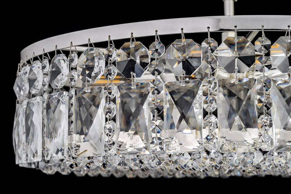 Люстра на штанге Arti Lampadari Sara Silver Sara E 1.3.40.105 S