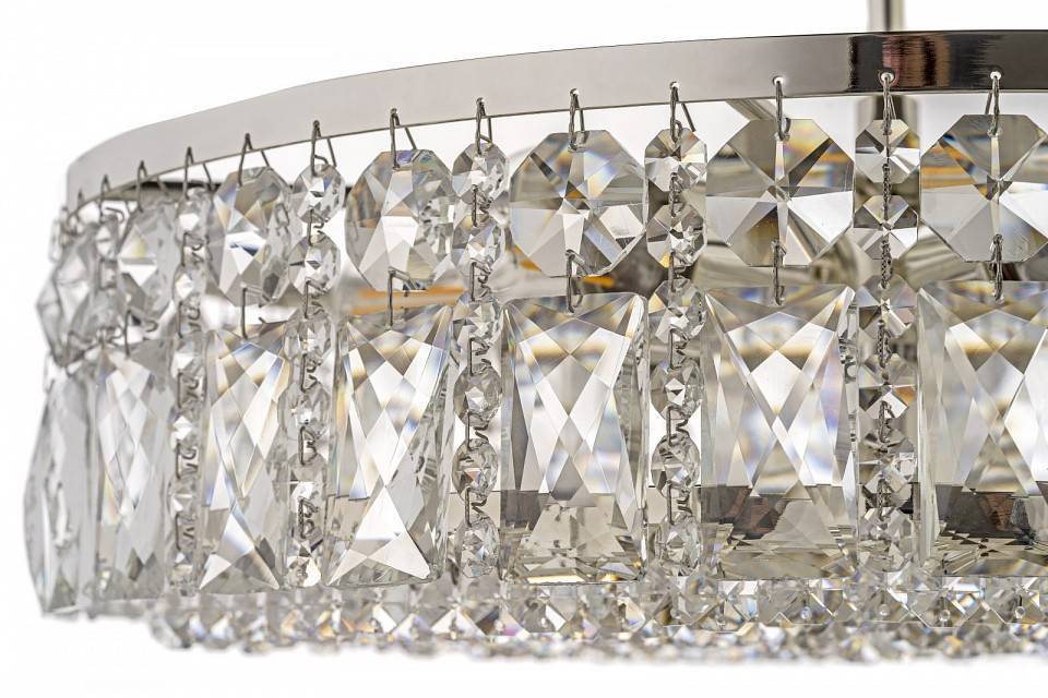 Люстра на штанге Arti Lampadari Sara Silver Sara E 1.3.40.105 S