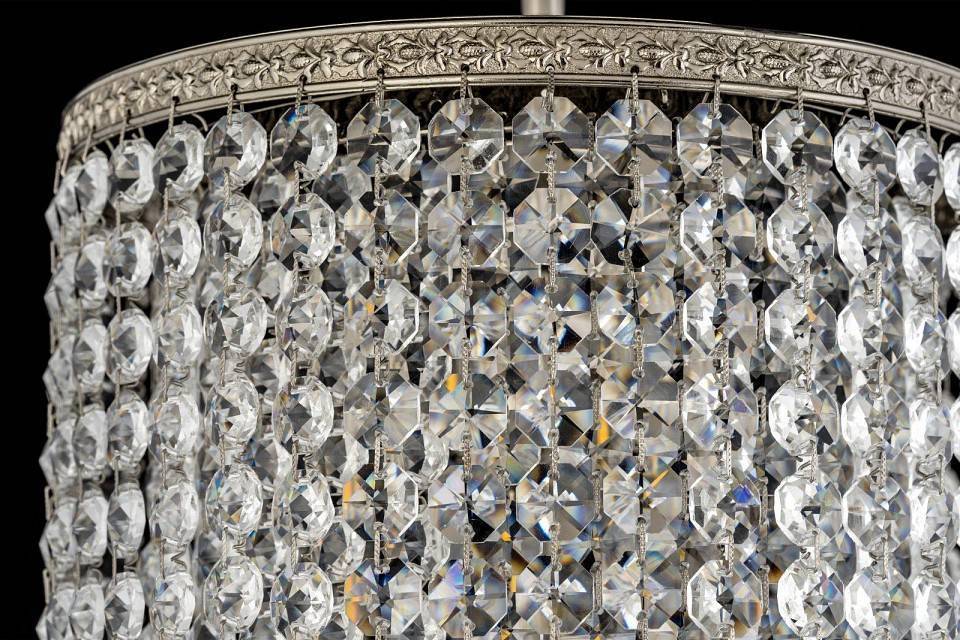 Люстра на штанге Arti Lampadari Stella Nickel Stella E 1.5.20.101 N