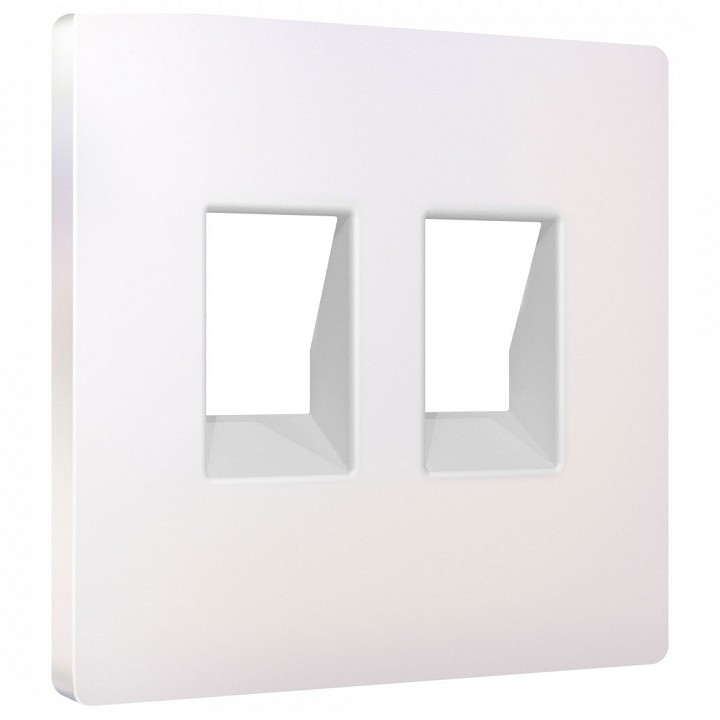 Накладка для розетки RJ-11 или RJ-45 Ambrella Volt ALFA AP2121