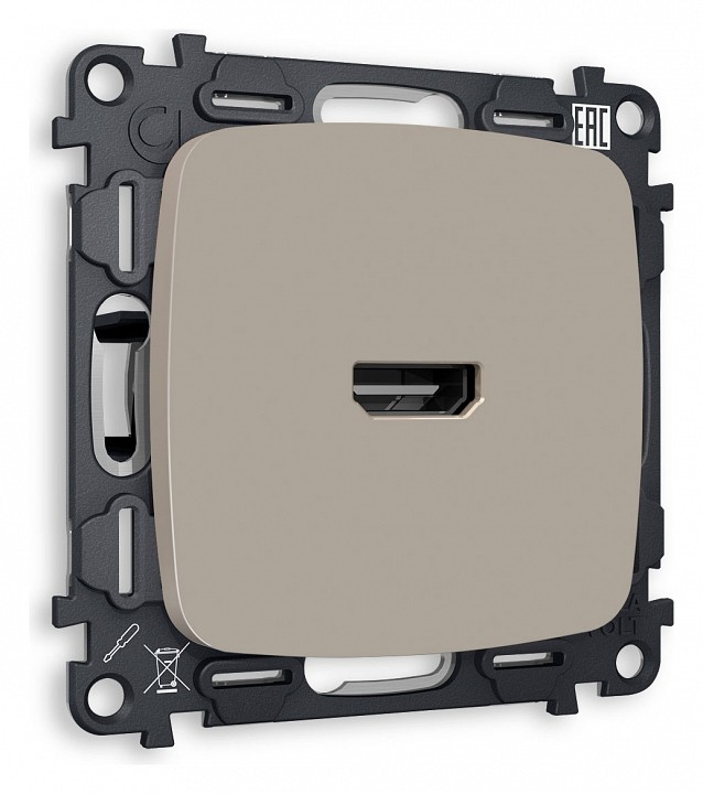 Розетка HDMI без рамки Ambrella Volt Quant MO374010