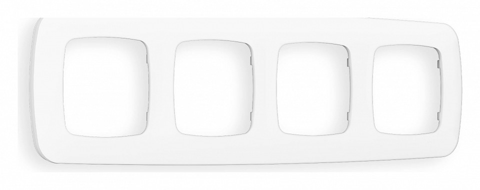 Рамка на 4 поста Ambrella Volt Ecta OF140124