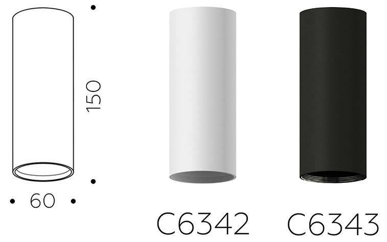 Накладной светильник Ambrella light DECO светодиодный 12 Вт C6342