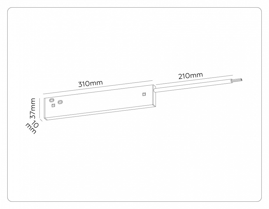 Блок питания Ambrella Light TRACK SYSTEM GL2061