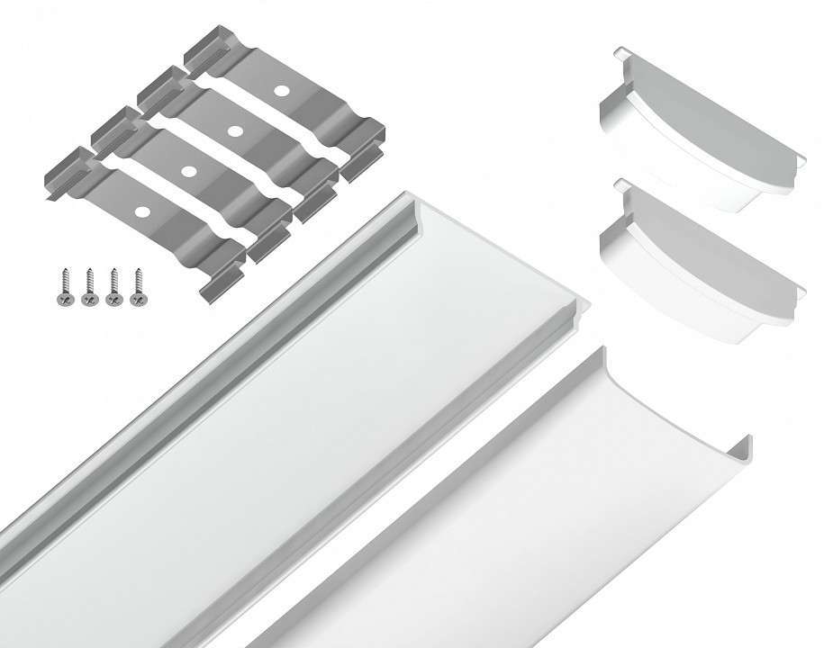 Профиль накладной гибкий Ambrella Light GP GP1600WH