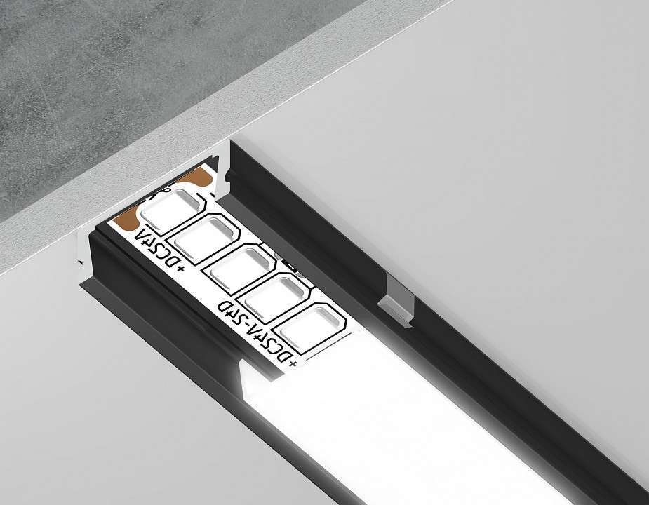 Профиль накладной Ambrella light GP GP1700BK