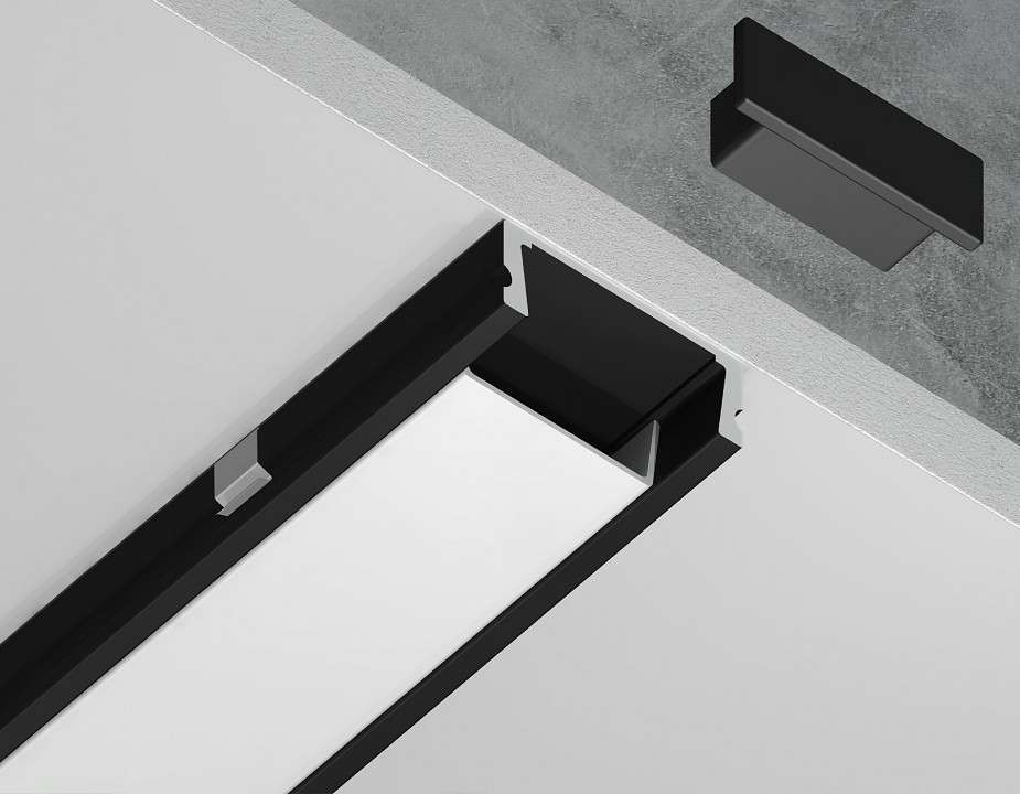 Профиль накладной Ambrella light GP GP1700BK