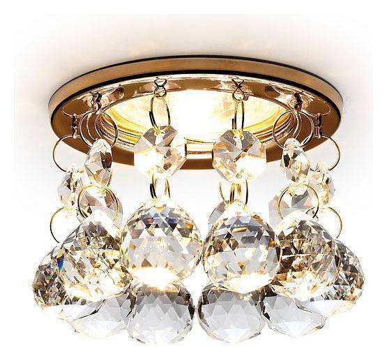 Встраиваемый светильник Ambrella light K K2051 CL/G K2051 CL/G