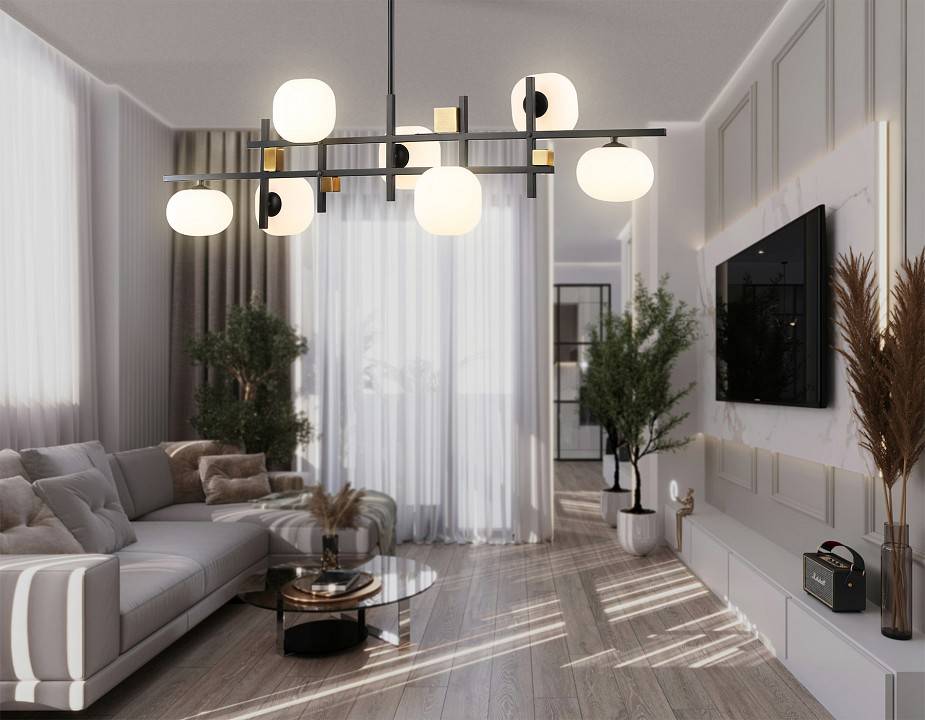 Люстра на штанге Ambrella Light LH LH51017