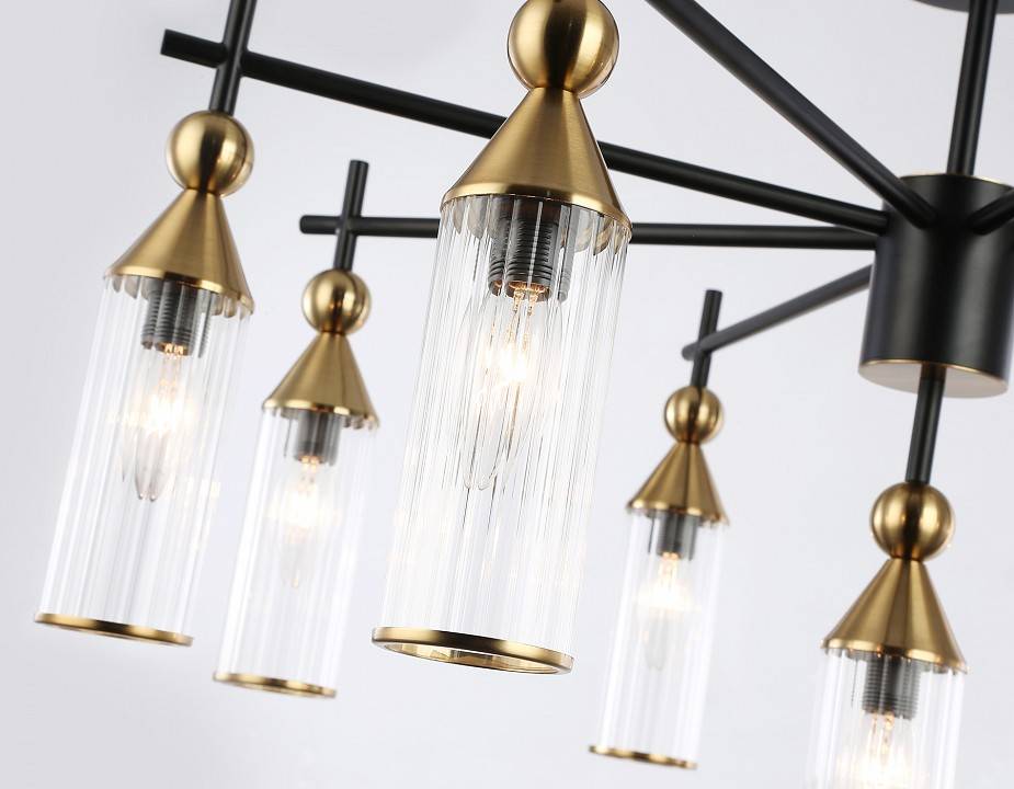 Люстра на штанге Ambrella Light LH 8 ламп LH55258