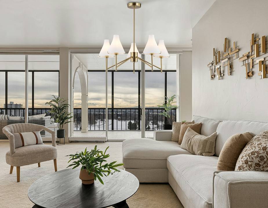 Люстра на штанге Ambrella Light HIGH LIGHT LH57133