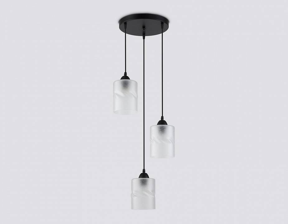 Подвесной светильник Ambrella light TR TR3410 1xE27 черный/золото TR3410