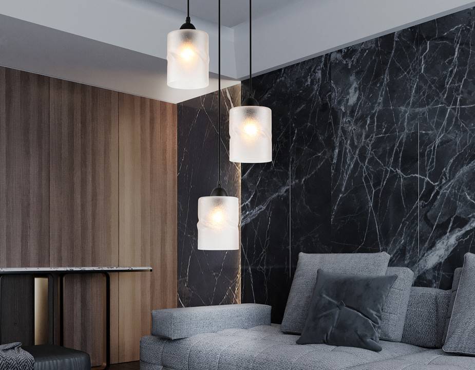 Подвесной светильник Ambrella light TR TR3410 1xE27 черный/золото TR3410