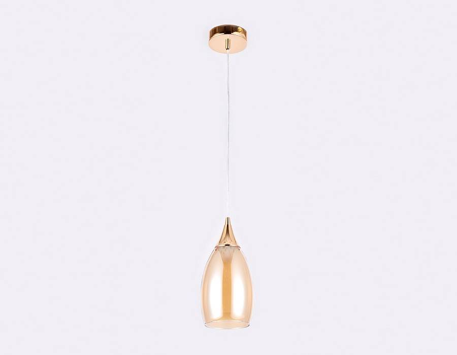 Подвесной светильник Ambrella light TR TR3543 1xE27 белый/золото TR3543