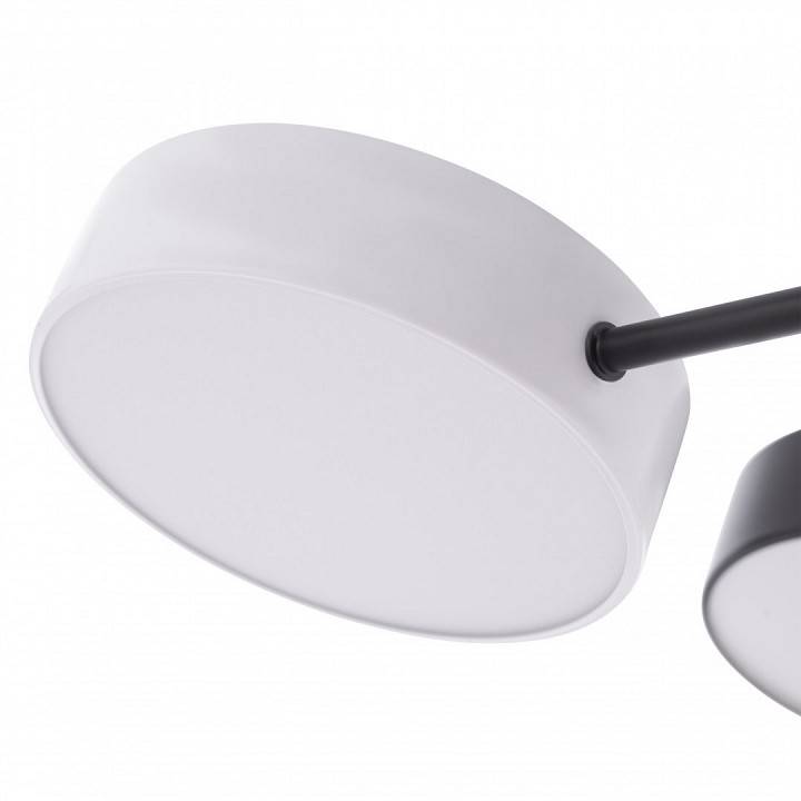 Люстра на штанге Arte Milano Ferrara 8 ламп светодиодная 250906/8B Bk/Wh