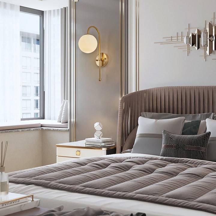 Бра Arte Milano Neapolis 71069 1 лампа 271069/1B GD