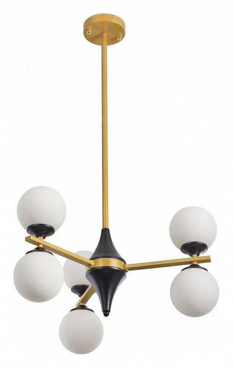 Люстра на штанге Arte Milano Neapolis 271580/6 BK/GD