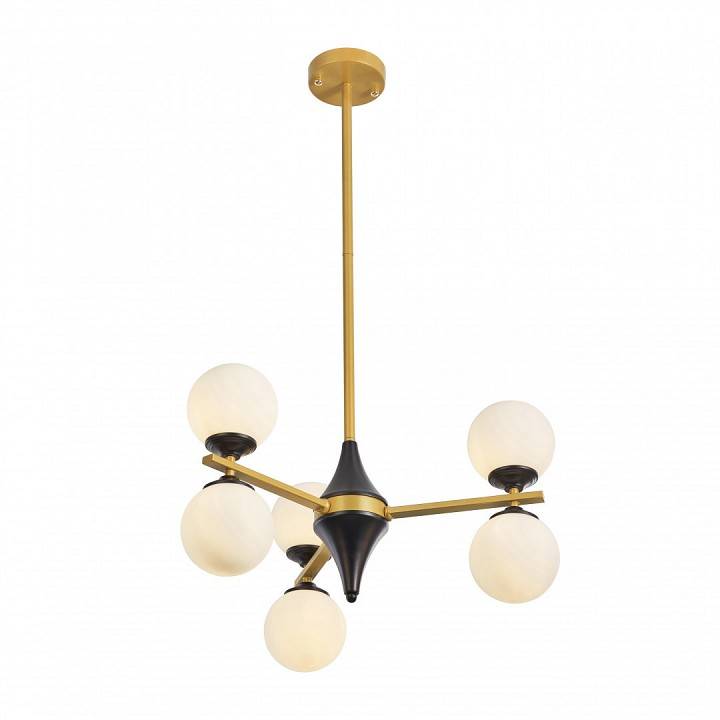 Люстра на штанге Arte Milano Neapolis 271580/6 BK/GD