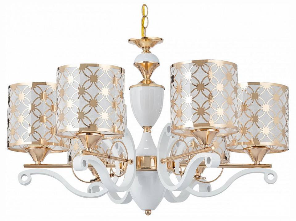 Подвесная люстра Arte Milano Florentia-3097 303097/6 Wh/Gd
