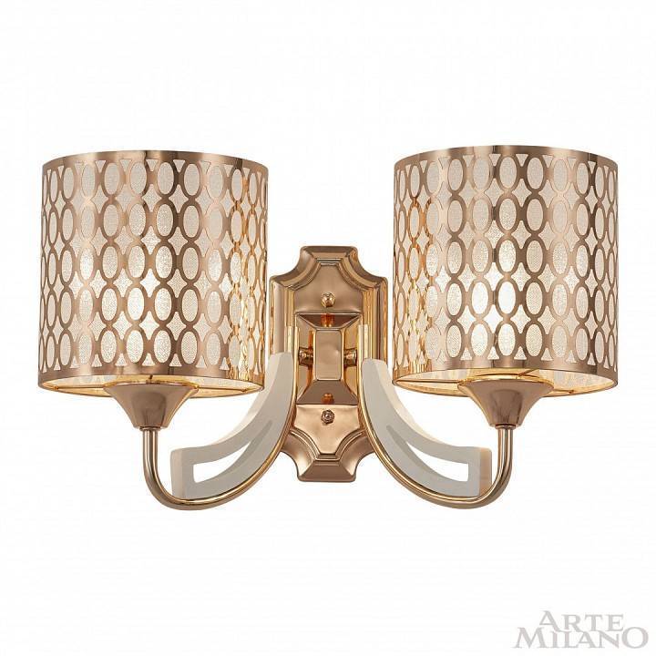 Бра Arte Milano Florentia 303387/2W Wh/Gd