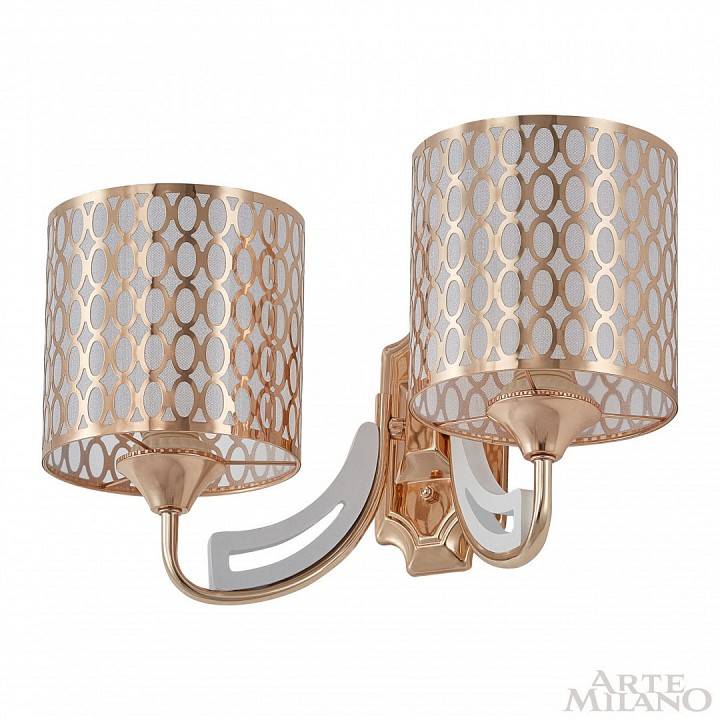 Бра Arte Milano Florentia 303387/2W Wh/Gd