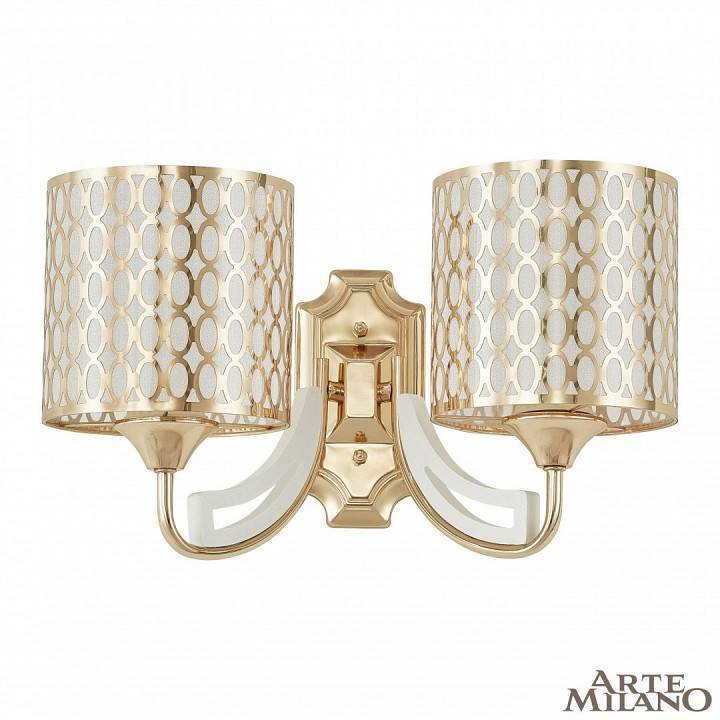 Бра Arte Milano Florentia 303387/2W Wh/Gd