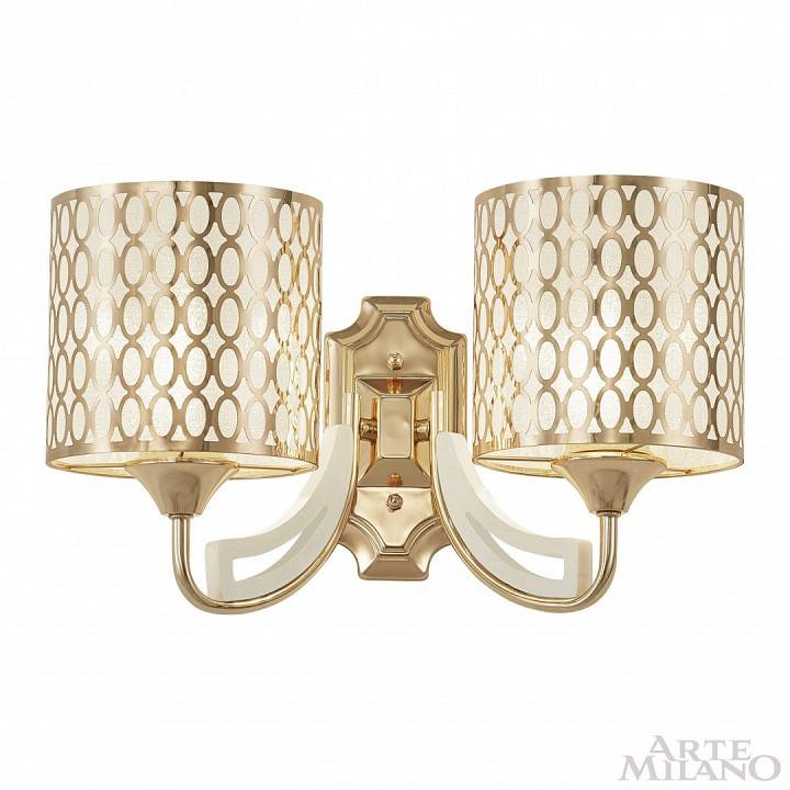 Бра Arte Milano Florentia 303387/2W Wh/Gd
