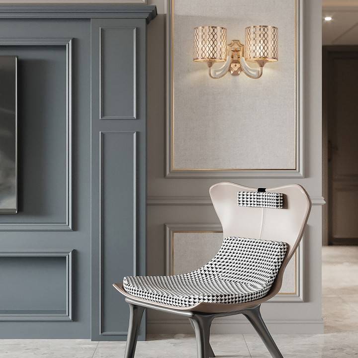 Бра Arte Milano Florentia 303387/2W Wh/Gd