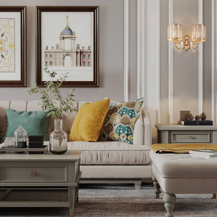 Бра Arte Milano Florentia 306067/2W Wh/Gd