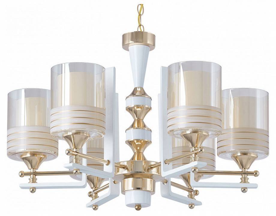 Подвесная люстра Arte Milano Florentia-6087 306087/6 Wh/Gd