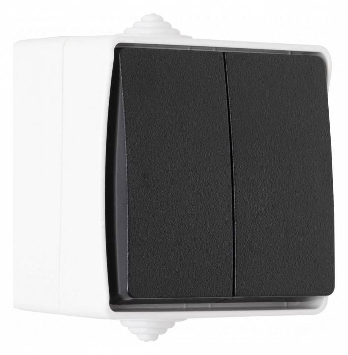 Выключатель двухклавишный Arte Milano 309 309.30-2.grey